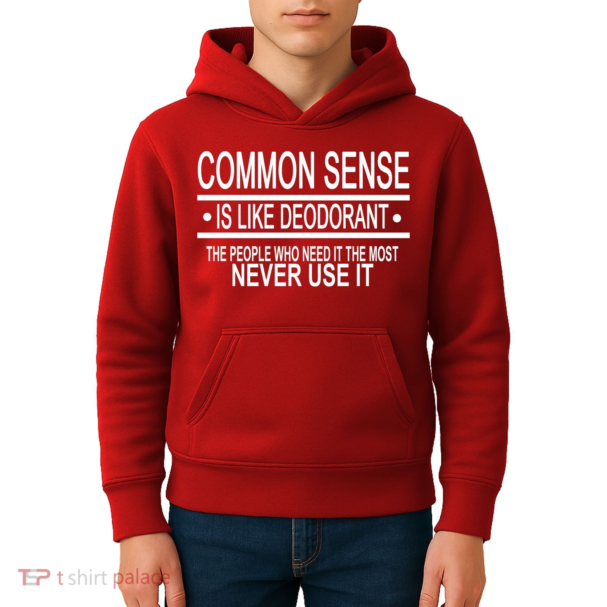 Funny Common Sense Sarcastic Meme Kids Hoodie