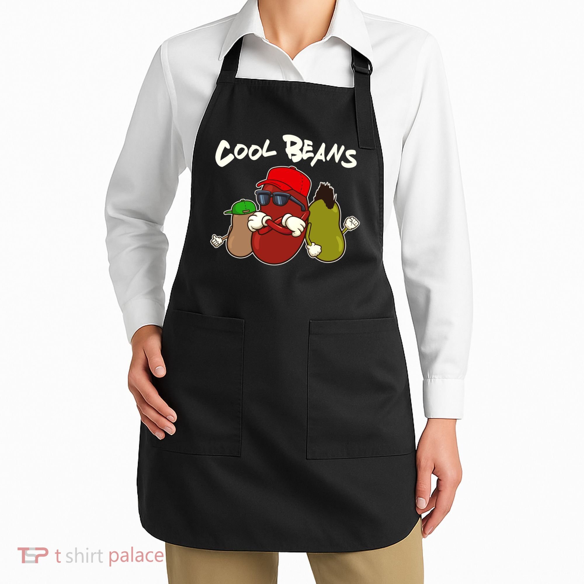 Funny Cool Beans Apron
