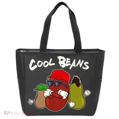 Funny Cool Beans Tote Bag