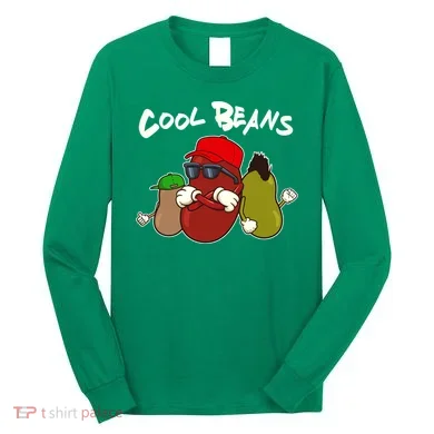 Funny Cool Beans Long Sleeve Shirt