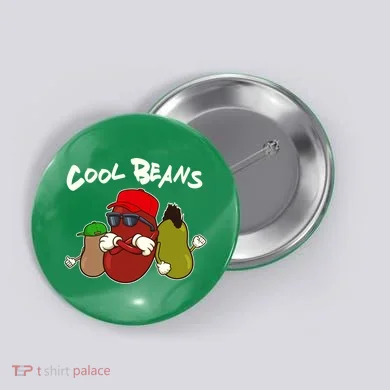 Funny Cool Beans Button