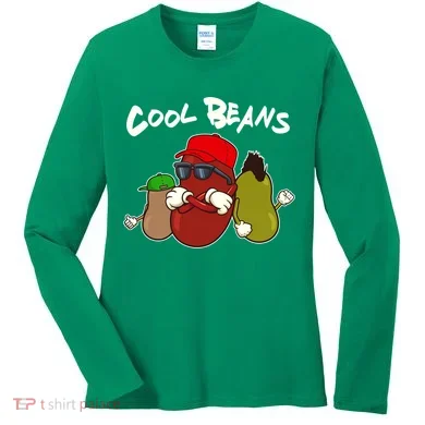 Funny Cool Beans Women's Long Sleeve Shirt