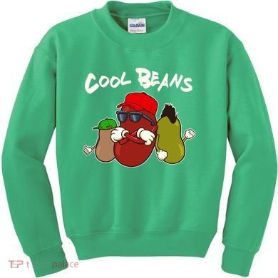 Funny Cool Beans Kids Sweatshirt