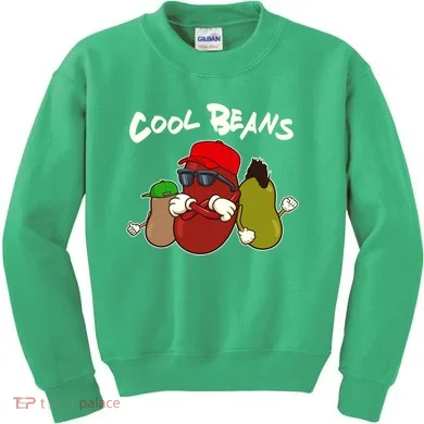 Funny Cool Beans Kids Sweatshirt