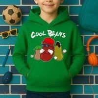 Funny Cool Beans Kids Hoodie thumb 2
