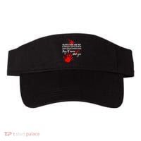 Funny Creepy Blood Stains Are Red Poem Visor thumb 0
