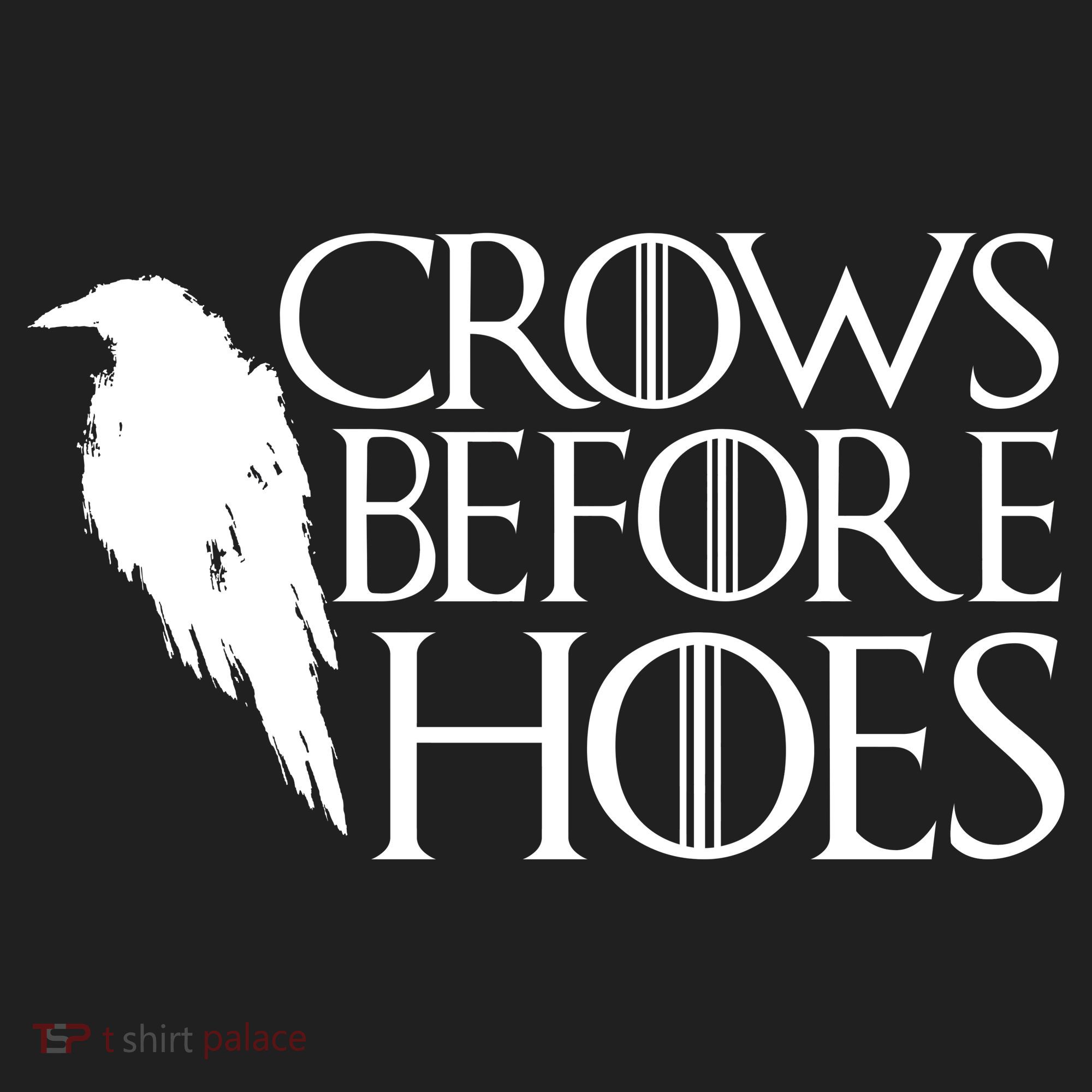 Funny Crows Before Hoes Women's Sweatshirt