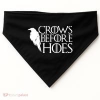 Funny Crows Before Hoes USA-Made Doggie Bandana thumb 0
