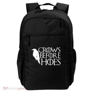 Funny Crows Before Hoes Backpack