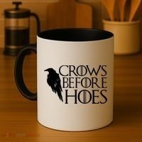 Funny Crows Before Hoes Coffee Mug thumb 4