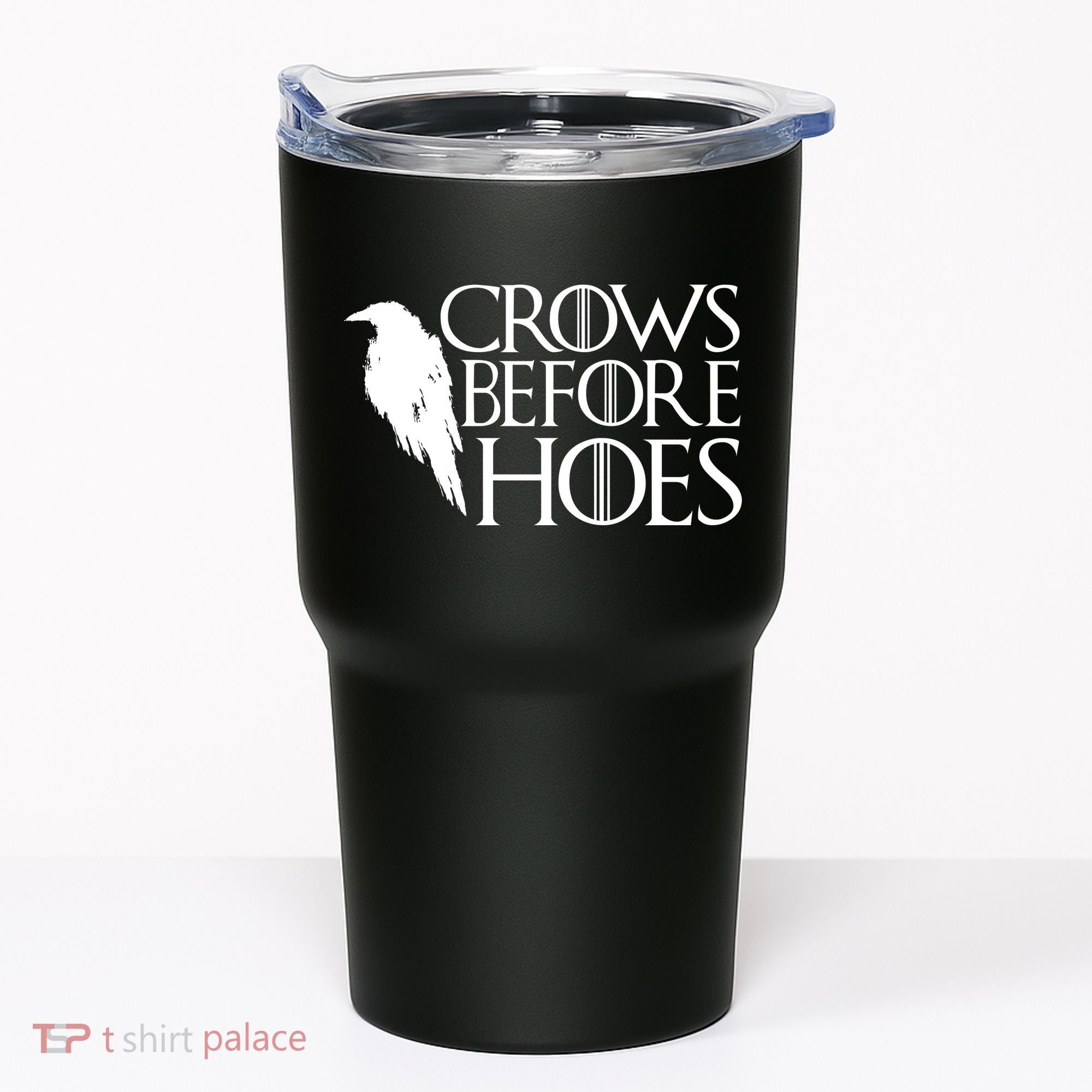 Funny Crows Before Hoes Tumbler
