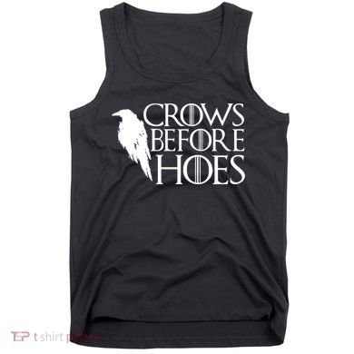 Funny Crows Before Hoes Tank Top