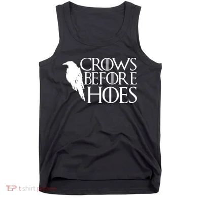 Funny Crows Before Hoes Tank Top