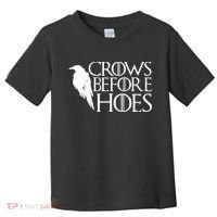 Funny Crows Before Hoes Toddler T-Shirt thumb 0