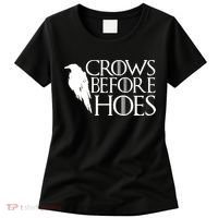 Funny Crows Before Hoes Women's T-Shirt thumb 0