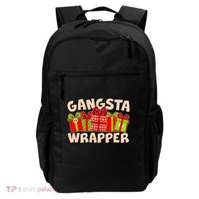 Funny Cute Christmas Gangsta Wrapper Backpack