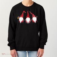 Funny Cute Christmas Gnomes Women's Sweatshirt thumb 0