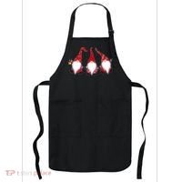 Funny Cute Christmas Gnomes Apron thumb 0