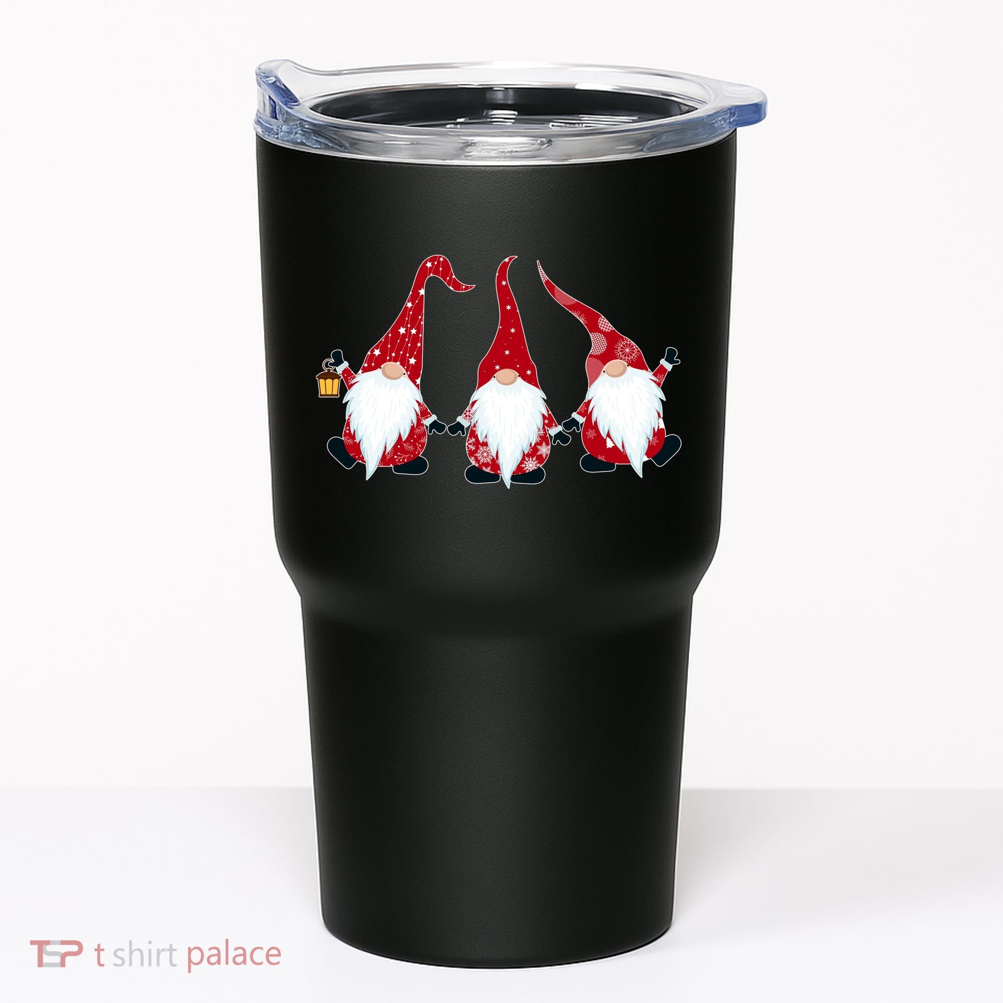 Funny Cute Christmas Gnomes Tumbler
