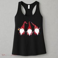 Funny Cute Christmas Gnomes Women's Tank Top thumb 3