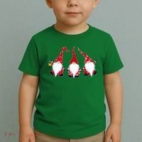 Funny Cute Christmas Gnomes Toddler T-Shirt thumb 2