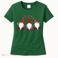 Funny Cute Christmas Gnomes Women's T-Shirt thumb 0
