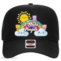 Funny Cute I Hate People  Hat thumb 0