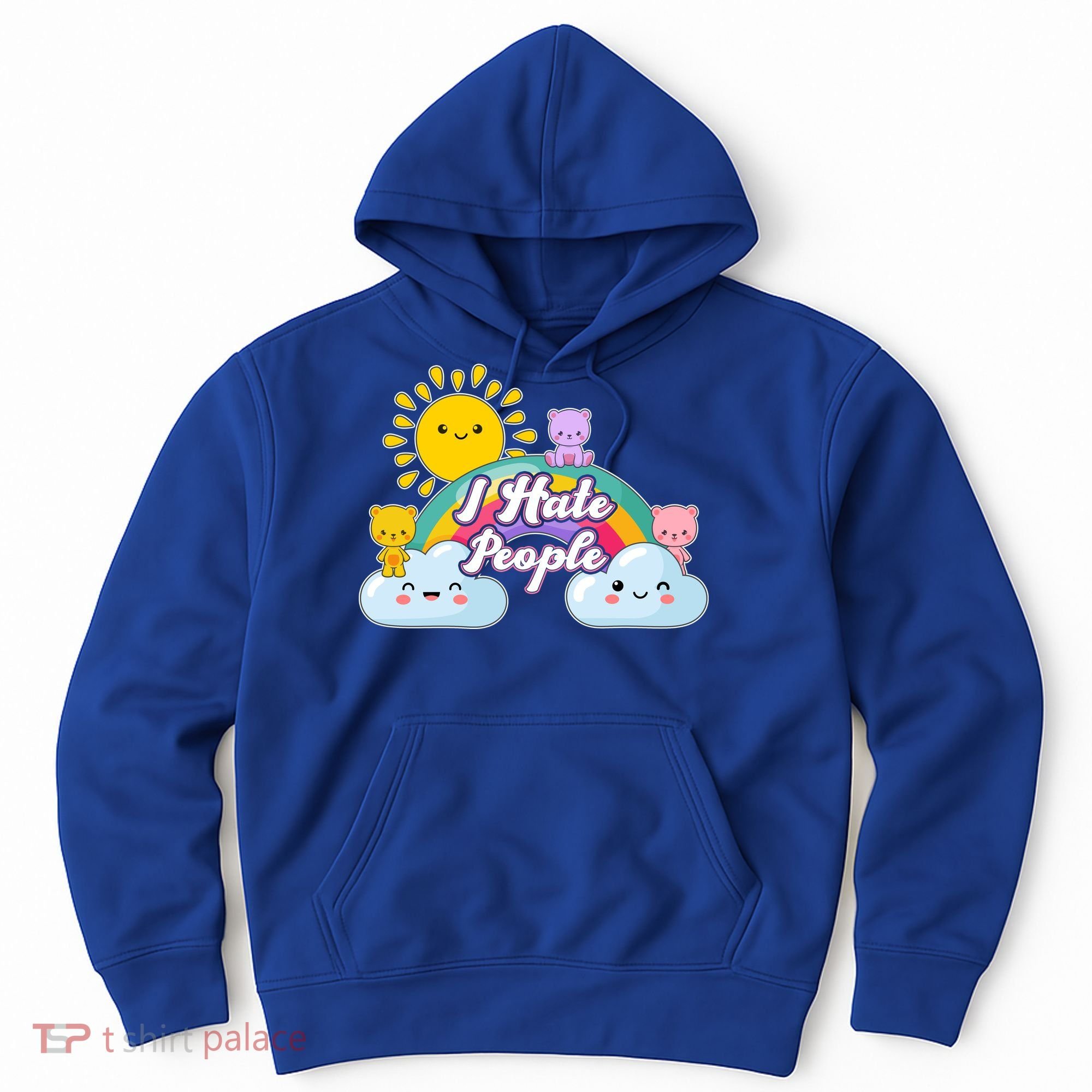 Funny Cute I Hate People  Hoodie