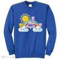 Funny Cute I Hate People  Sweatshirt thumb 0