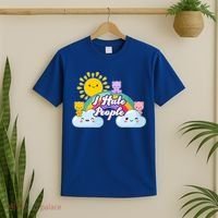 Funny Cute I Hate People  T-Shirt thumb 2