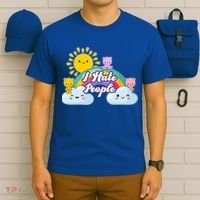 Funny Cute I Hate People  T-Shirt thumb 6