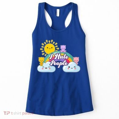 Funny Cute I Hate People  Women's Tank Top