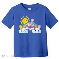 Funny Cute I Hate People  Toddler T-Shirt thumb 0
