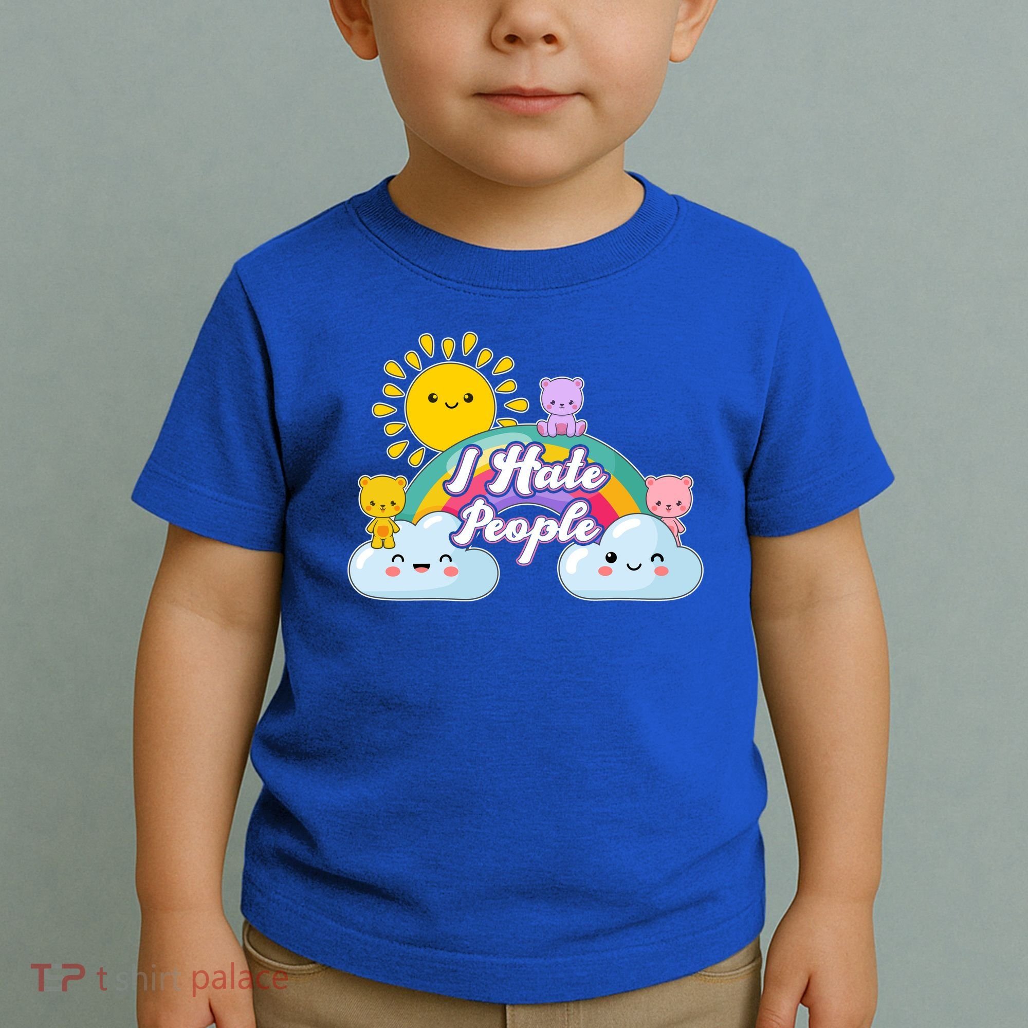 Funny Cute I Hate People  Toddler T-Shirt