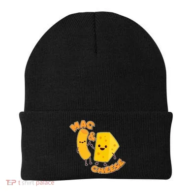 Funny Cute Mac & Cheese Beanie