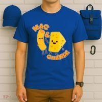Funny Cute Mac & Cheese T-Shirt thumb 6