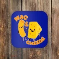 Funny Cute Mac & Cheese Coaster thumb 0