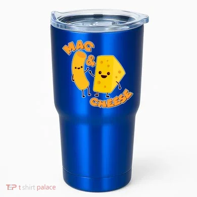 Funny Cute Mac & Cheese Tumbler