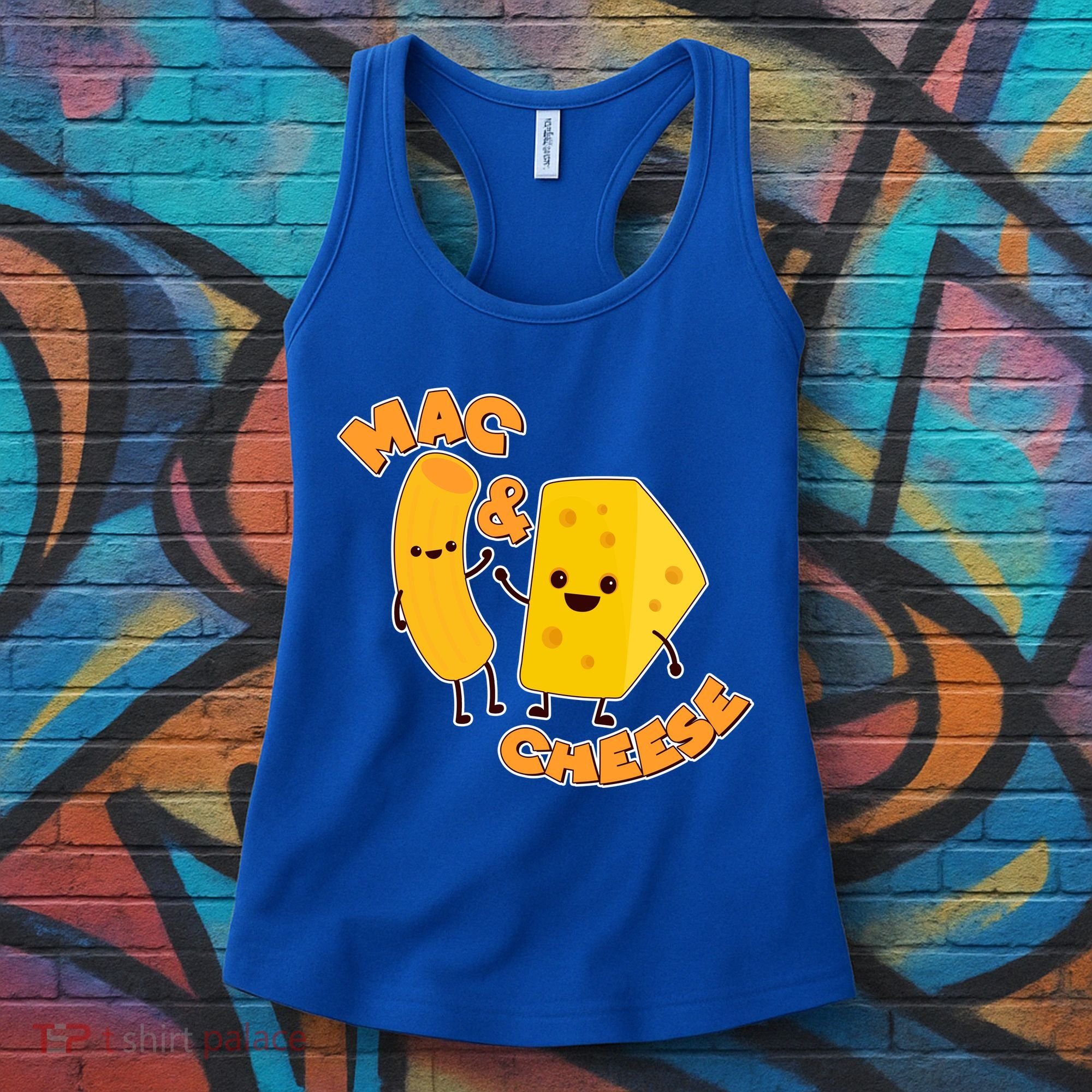 Funny Cute Mac & Cheese Women's Tank Top