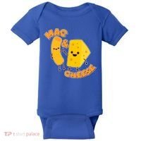 Funny Cute Mac & Cheese Baby Bodysuit thumb 0