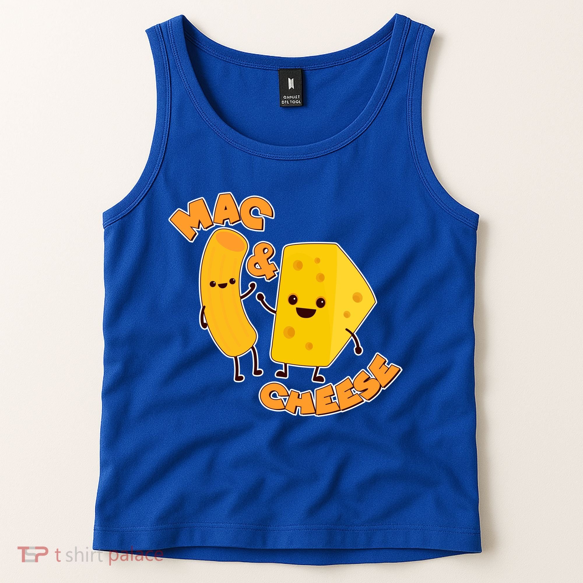 Funny Cute Mac & Cheese Tank Top