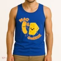 Funny Cute Mac & Cheese Tank Top thumb 3