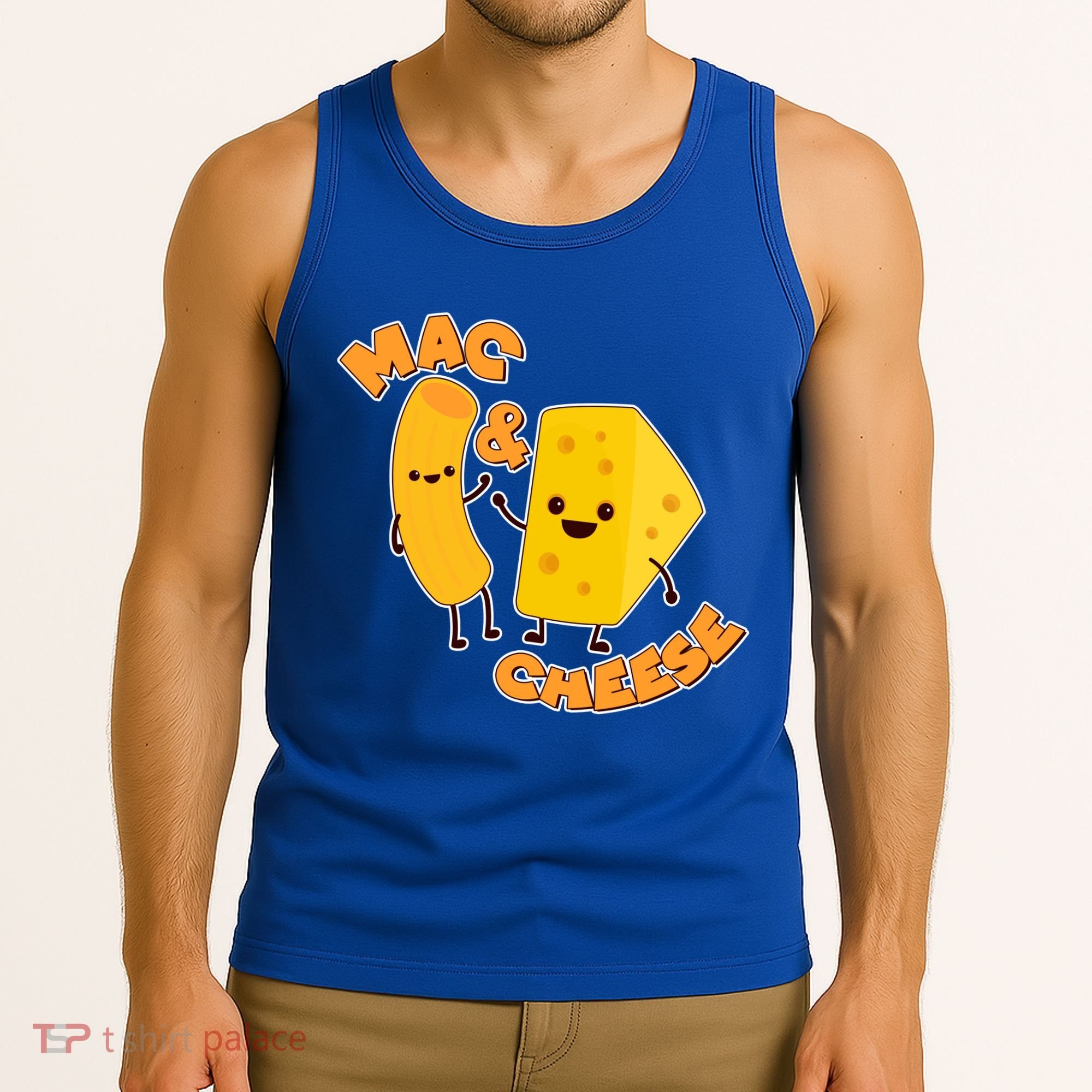 Funny Cute Mac & Cheese Tank Top