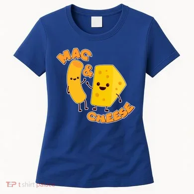Funny Cute Mac & Cheese Women's T-Shirt