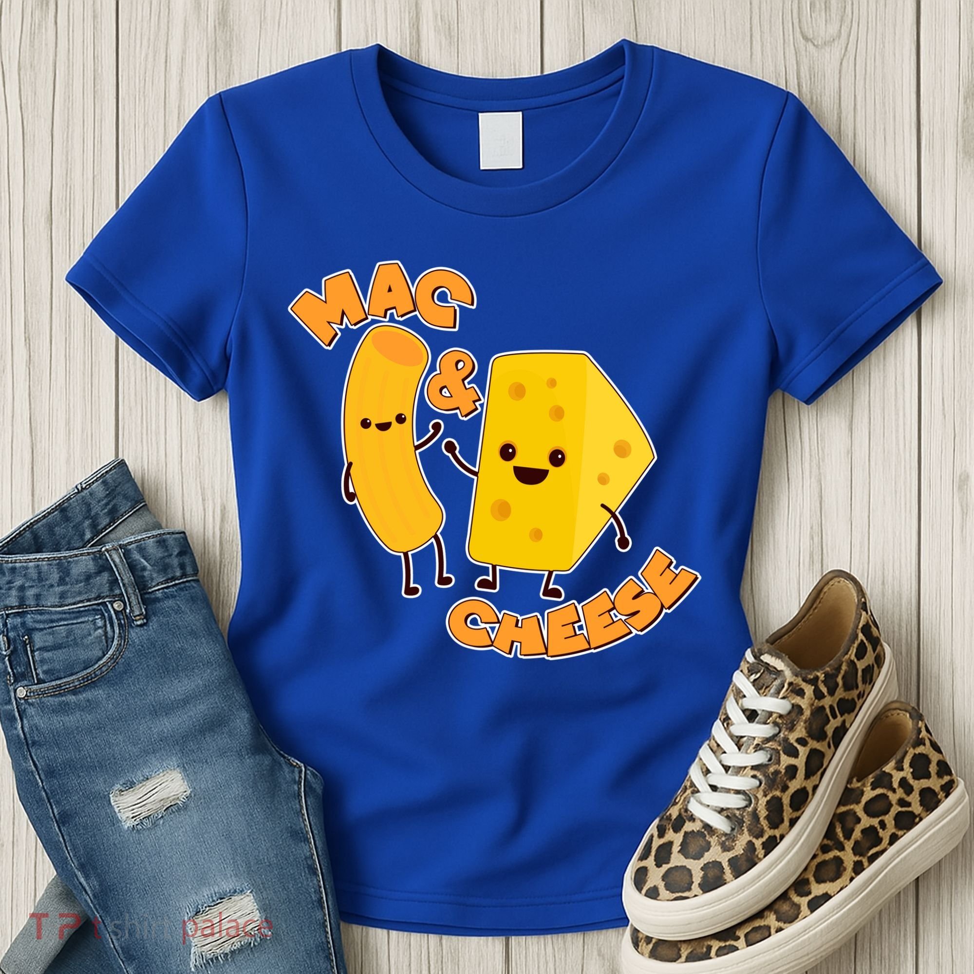 Funny Cute Mac & Cheese Women's T-Shirt