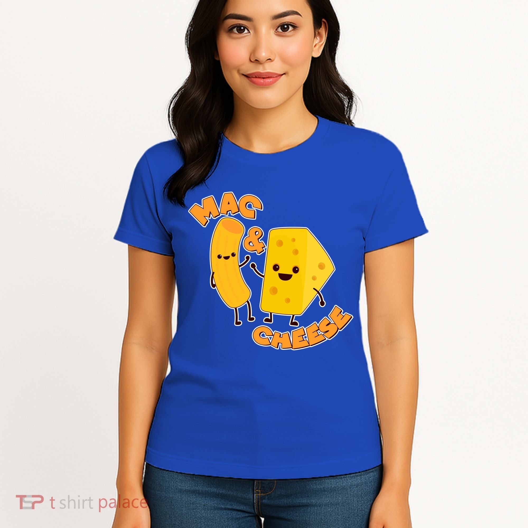 Funny Cute Mac & Cheese Women's T-Shirt