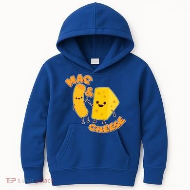 Funny Cute Mac & Cheese Kids Hoodie