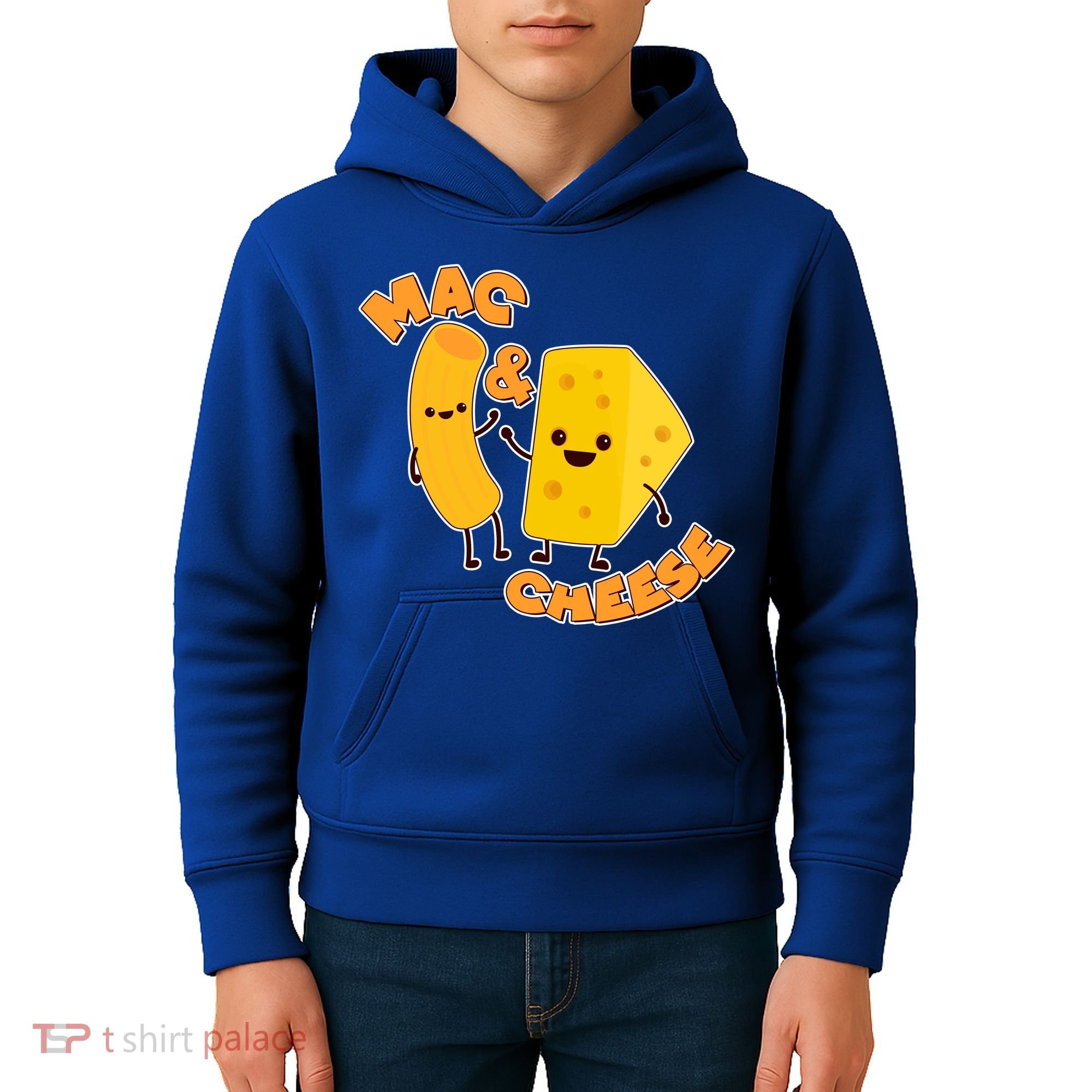 Funny Cute Mac & Cheese Kids Hoodie