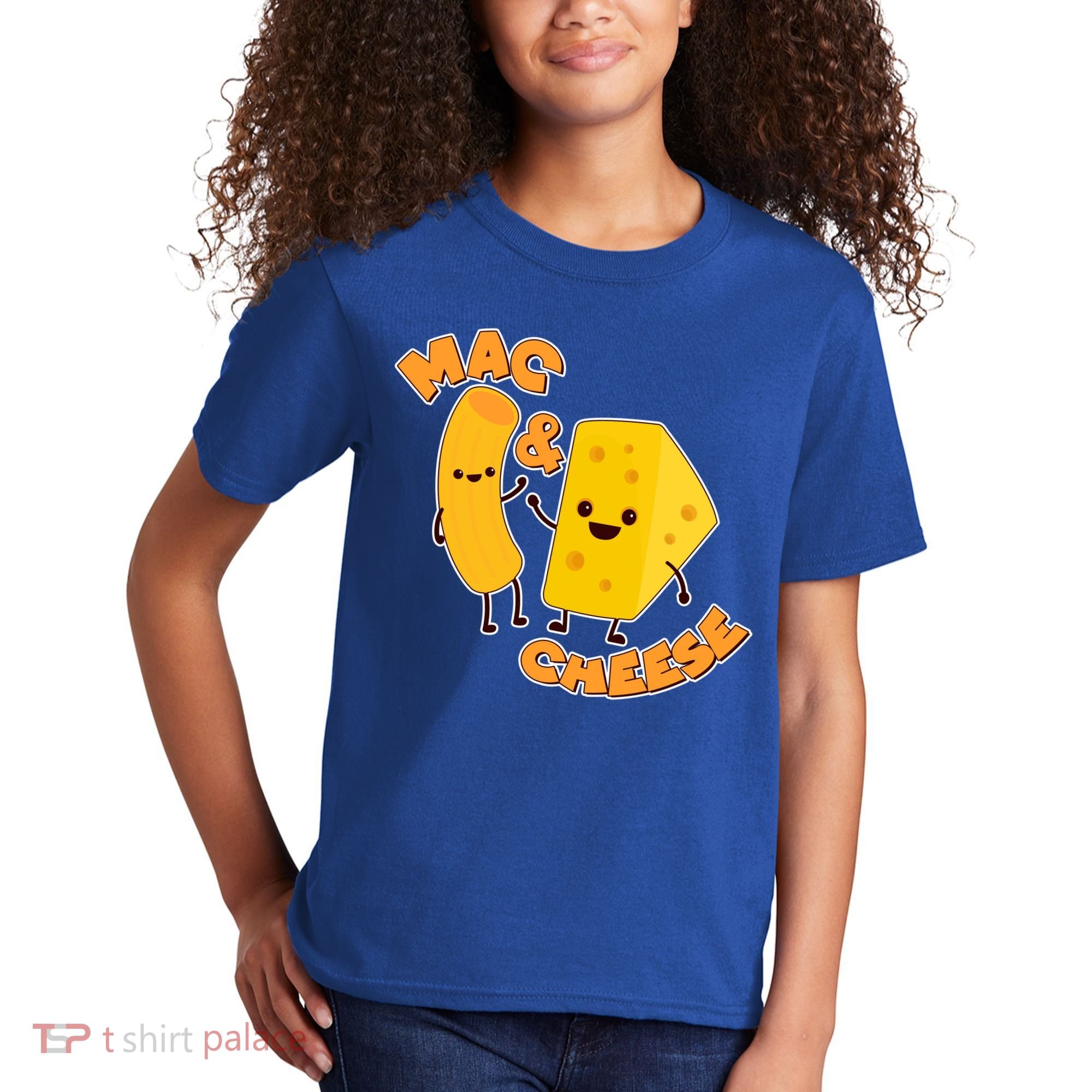 Funny Cute Mac & Cheese Kids T-Shirt