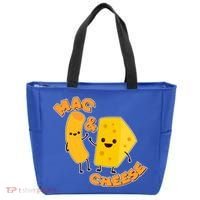 Funny Cute Mac & Cheese Tote Bag thumb 0